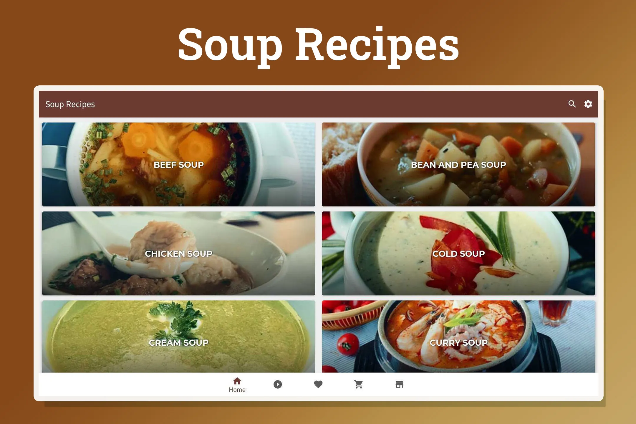 Soup Recipes | Indus Appstore | Screenshot