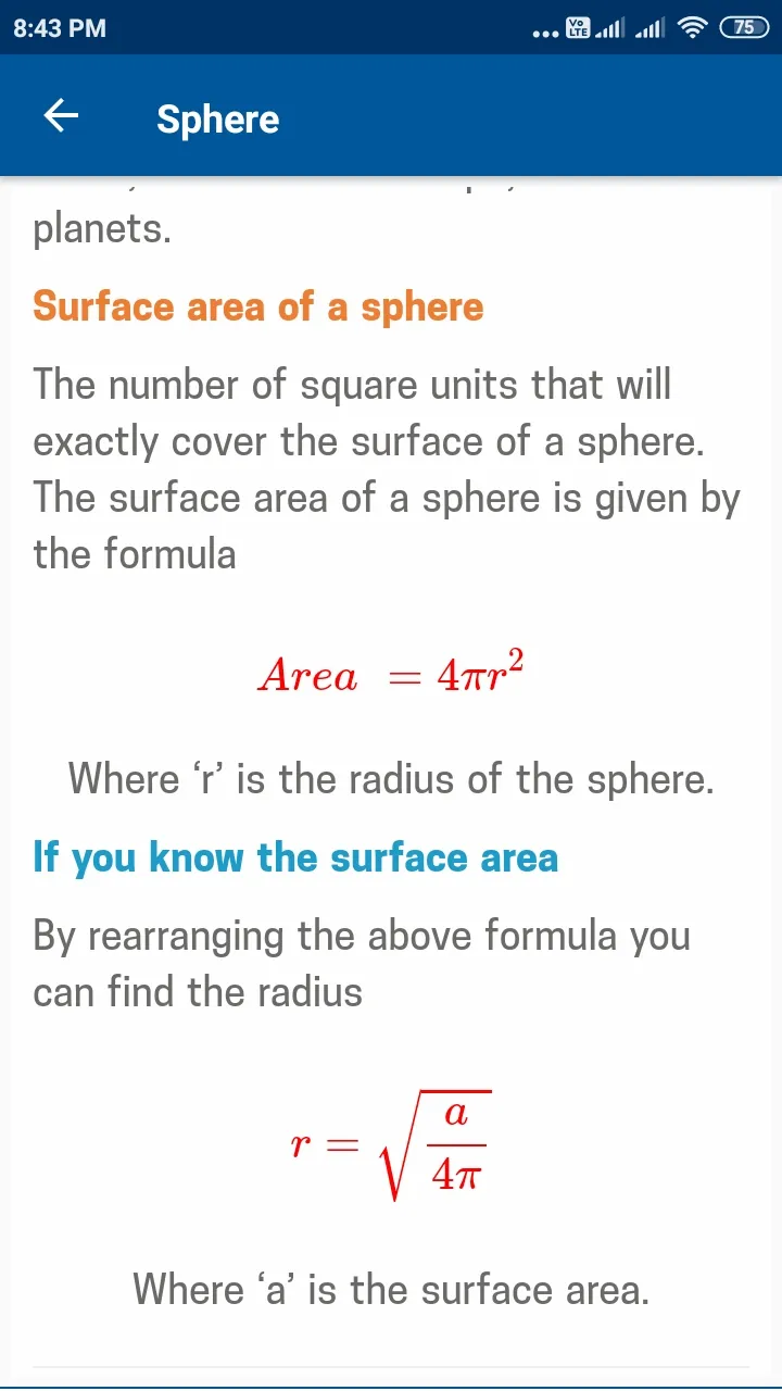 Geometry Mathematics | Indus Appstore | Screenshot