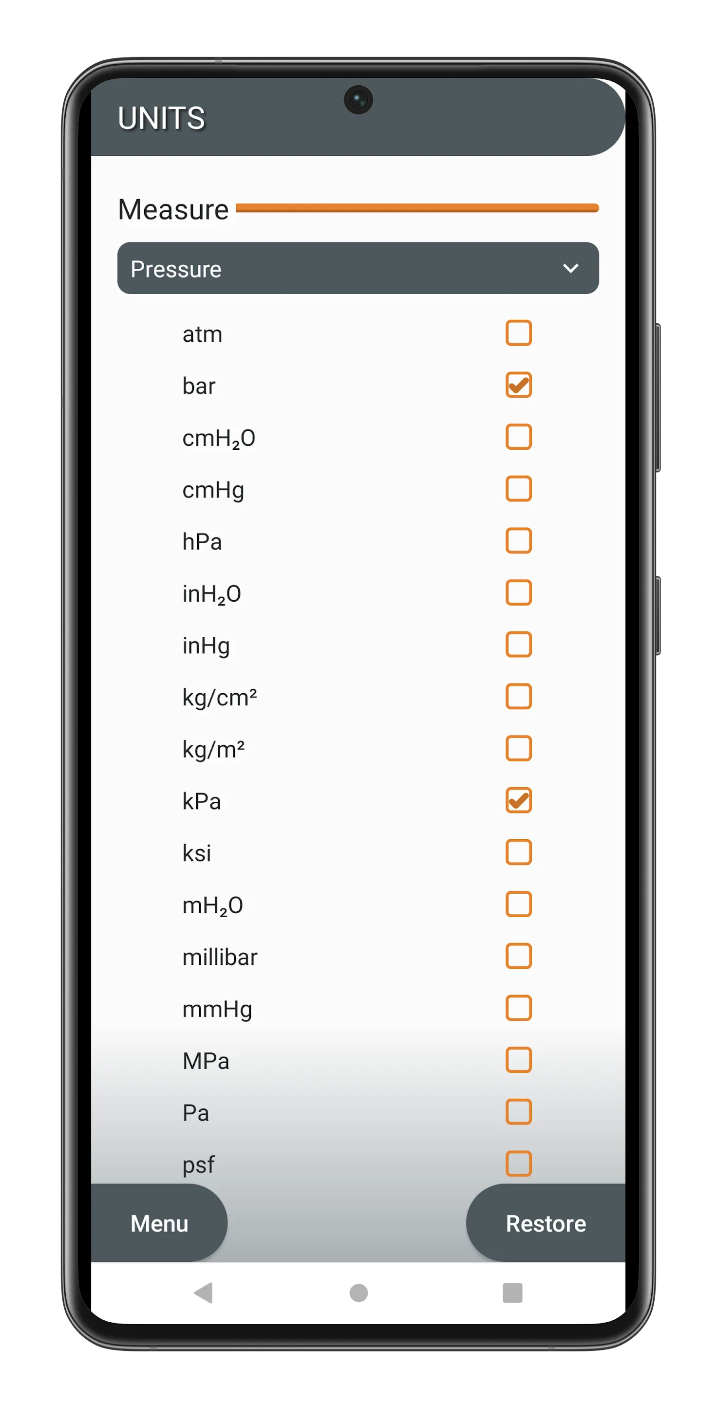 Vapour Pressures | Indus Appstore | Screenshot