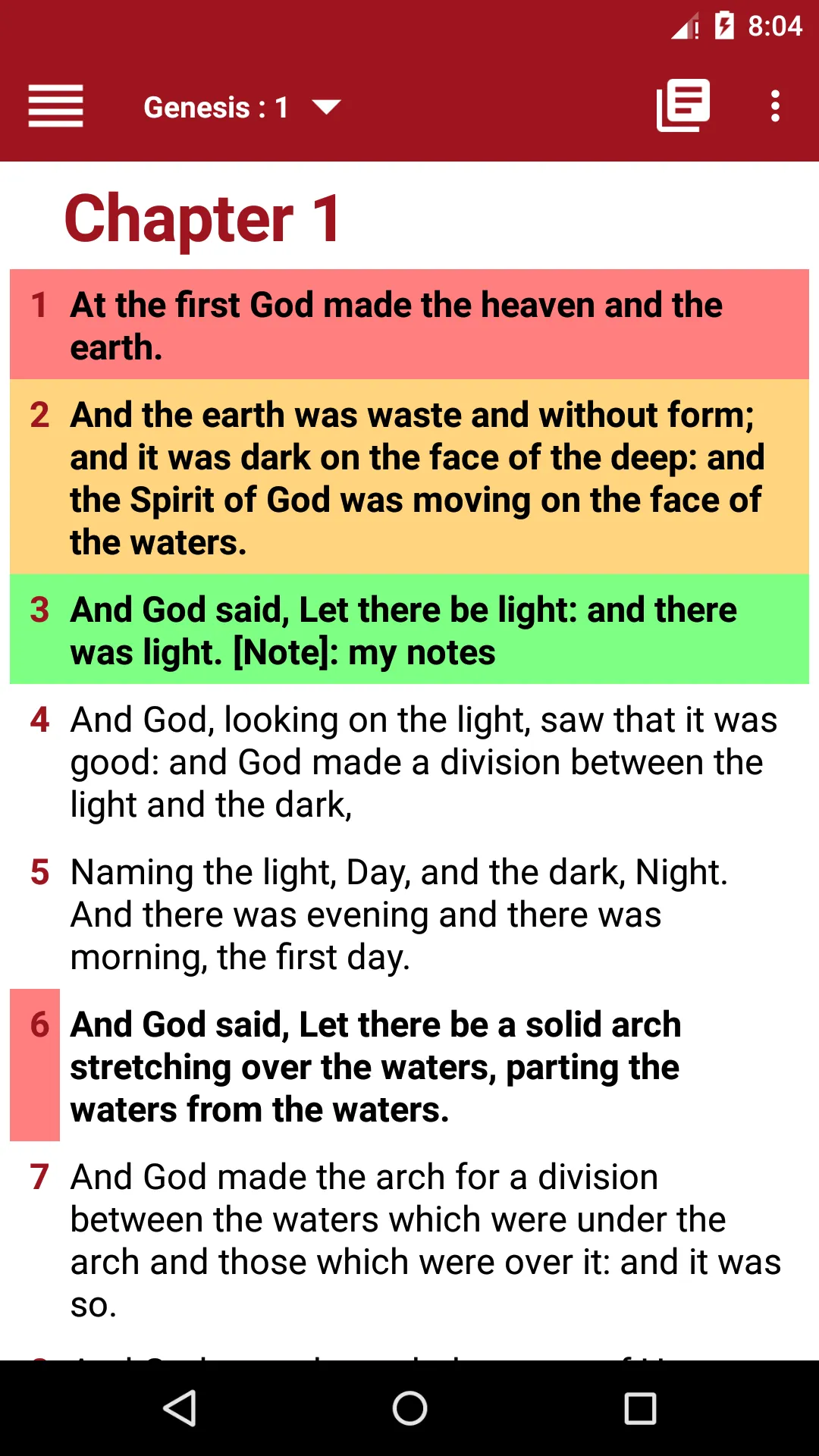 Assorted Verses - Holy Bible | Indus Appstore | Screenshot