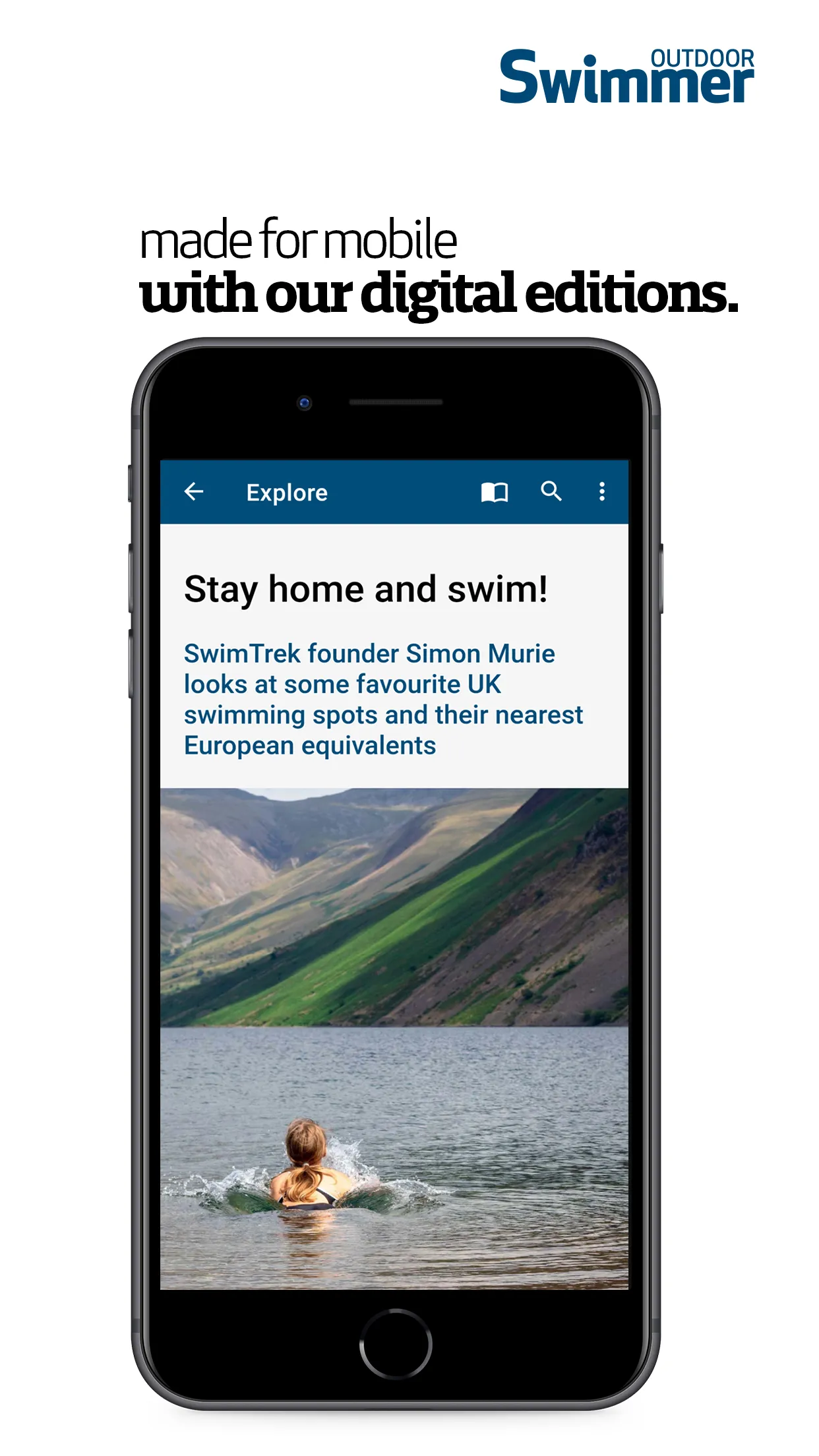 Outdoor Swimmer Magazine | Indus Appstore | Screenshot