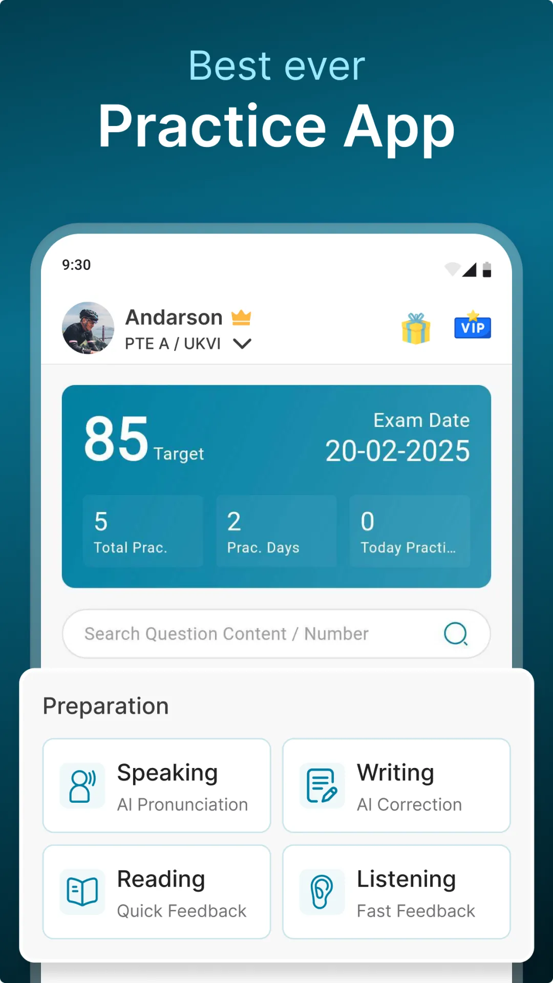 PTE Exam Practice - OnePTE | Indus Appstore | Screenshot