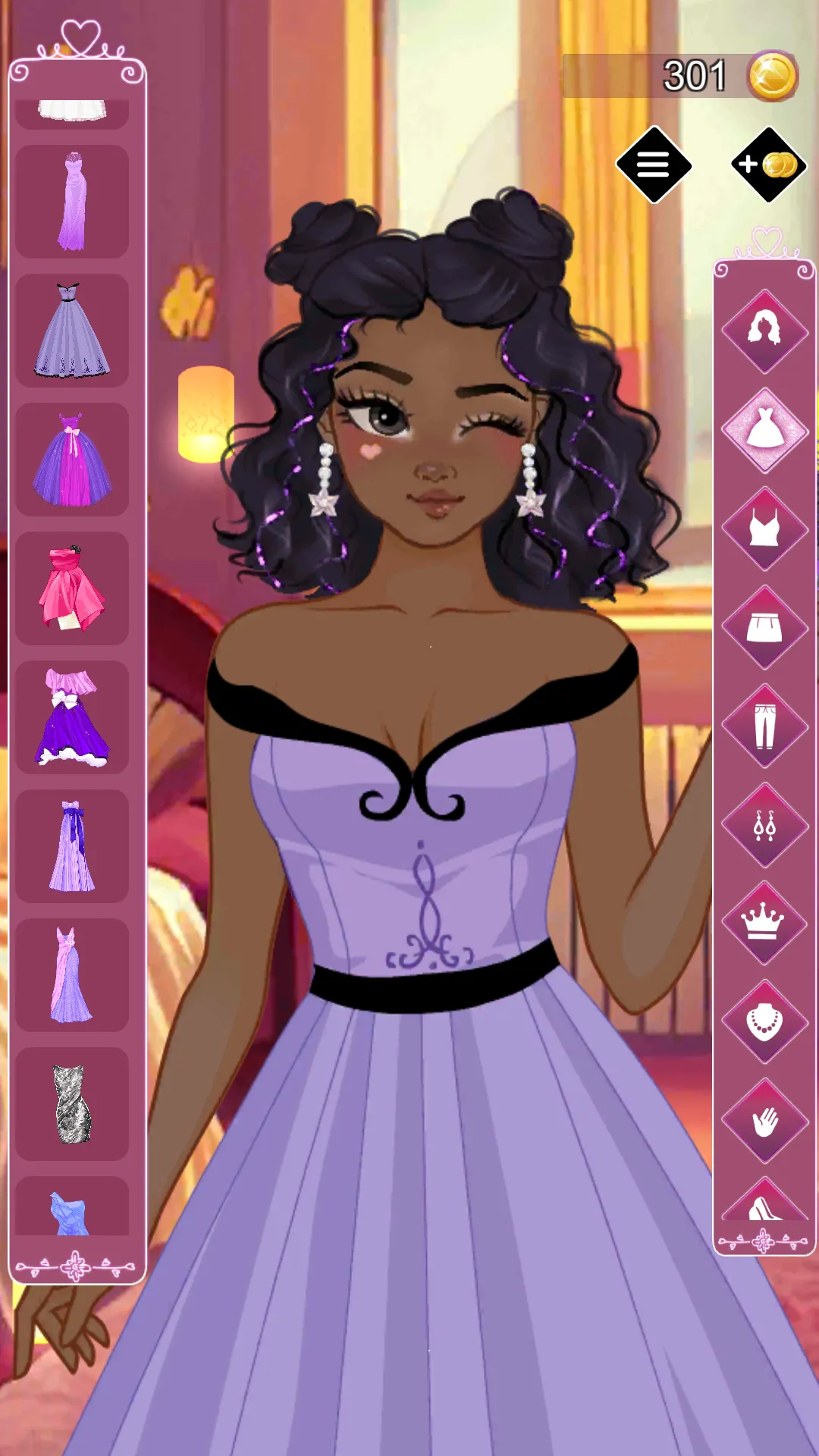 Golden princess dress up game | Indus Appstore | Screenshot