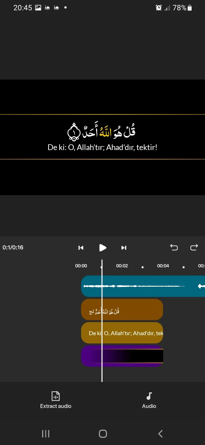 Asaloun : Quran video editing | Indus Appstore | Screenshot