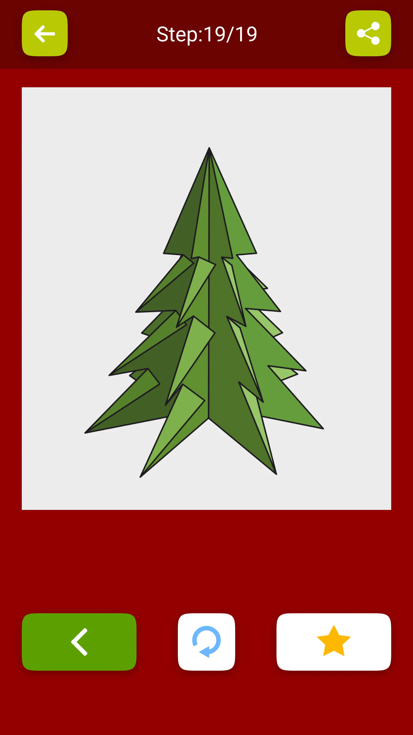 Origami Christmas Decorations | Indus Appstore | Screenshot