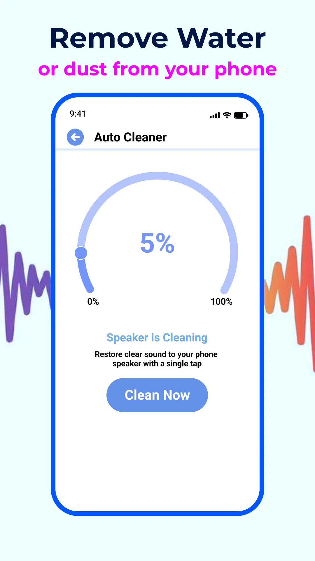 Water Remover Speaker Cleaner | Indus Appstore | Screenshot