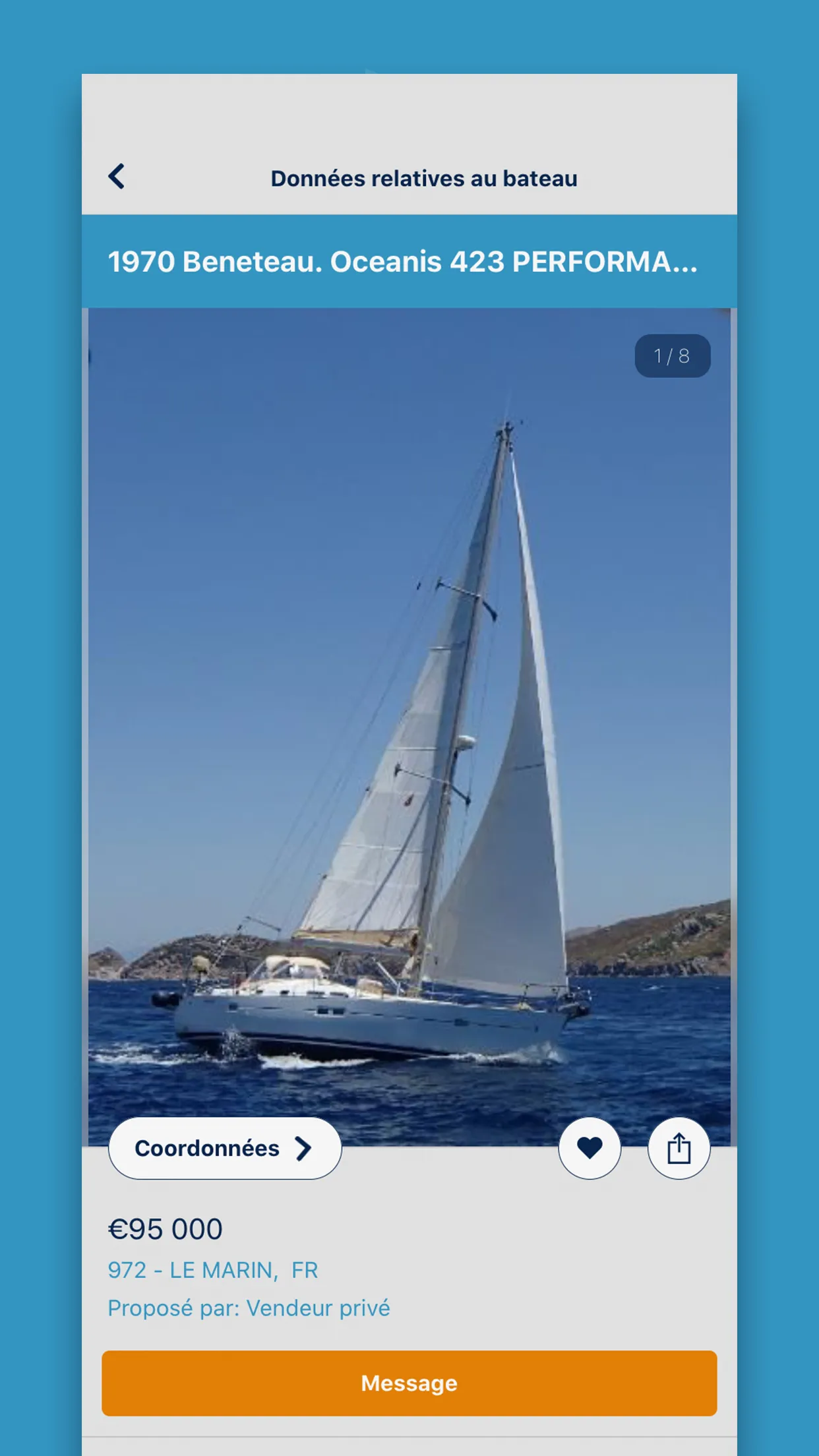 Annonces du Bateau occasion | Indus Appstore | Screenshot