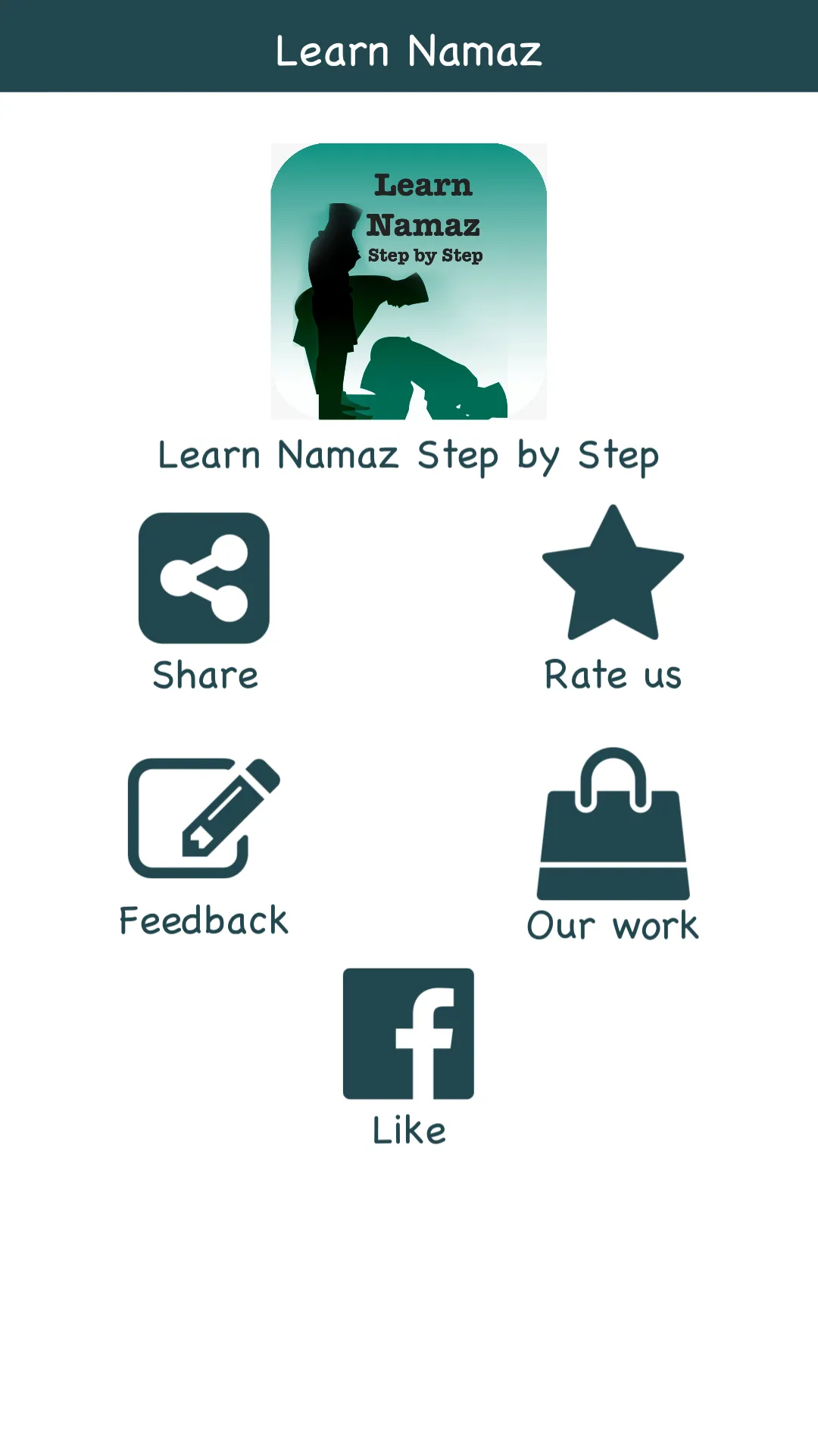 Namaz Guide Step by Step Demo | Indus Appstore | Screenshot