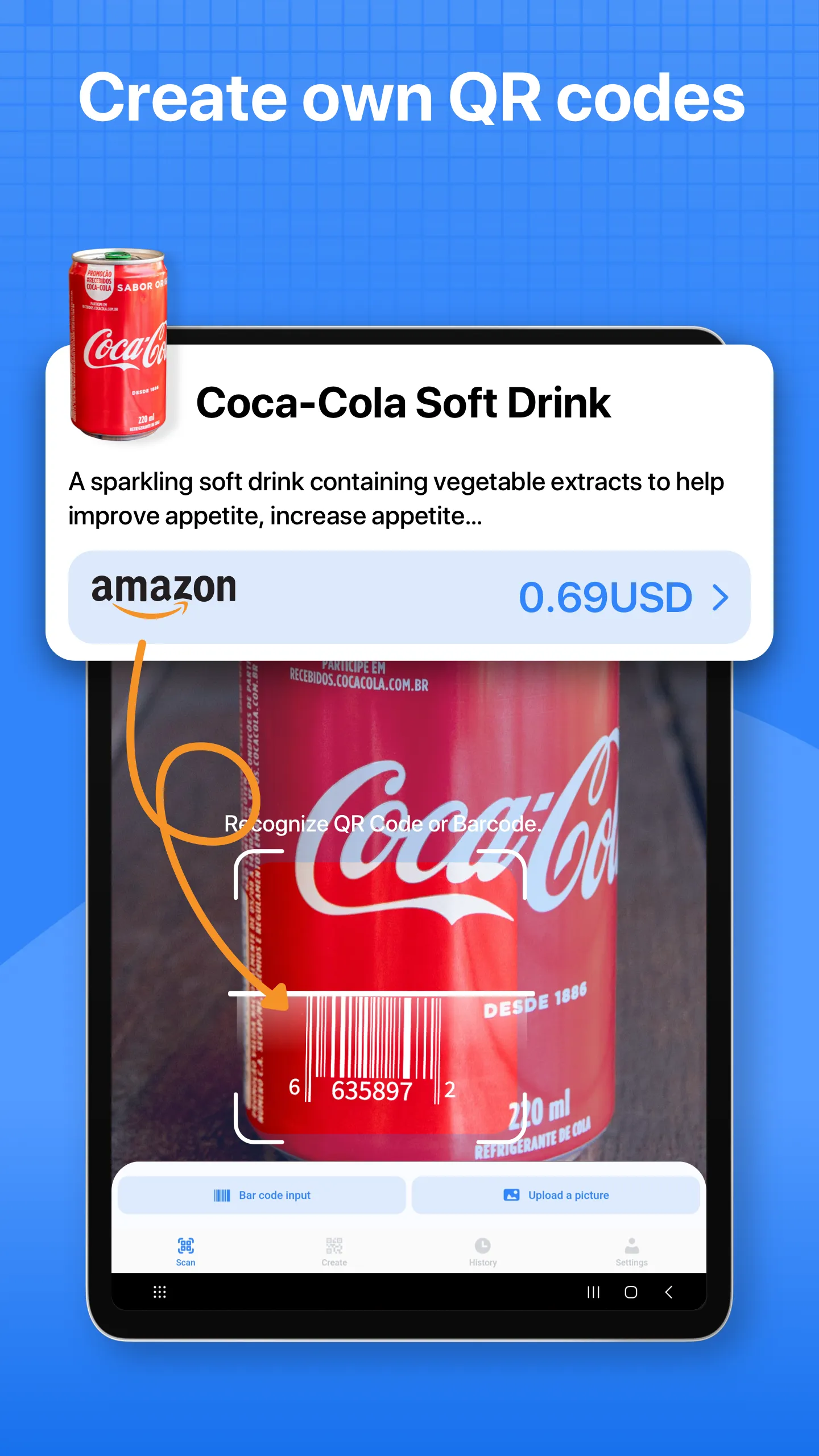 QR Scanner, Barcode Reader | Indus Appstore | Screenshot