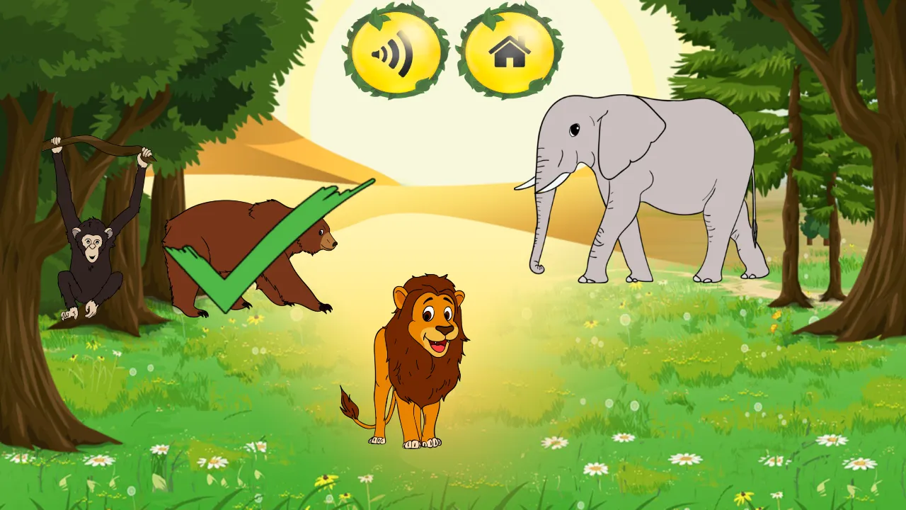 Animal Sounds Learn-Find Game | Indus Appstore | Screenshot