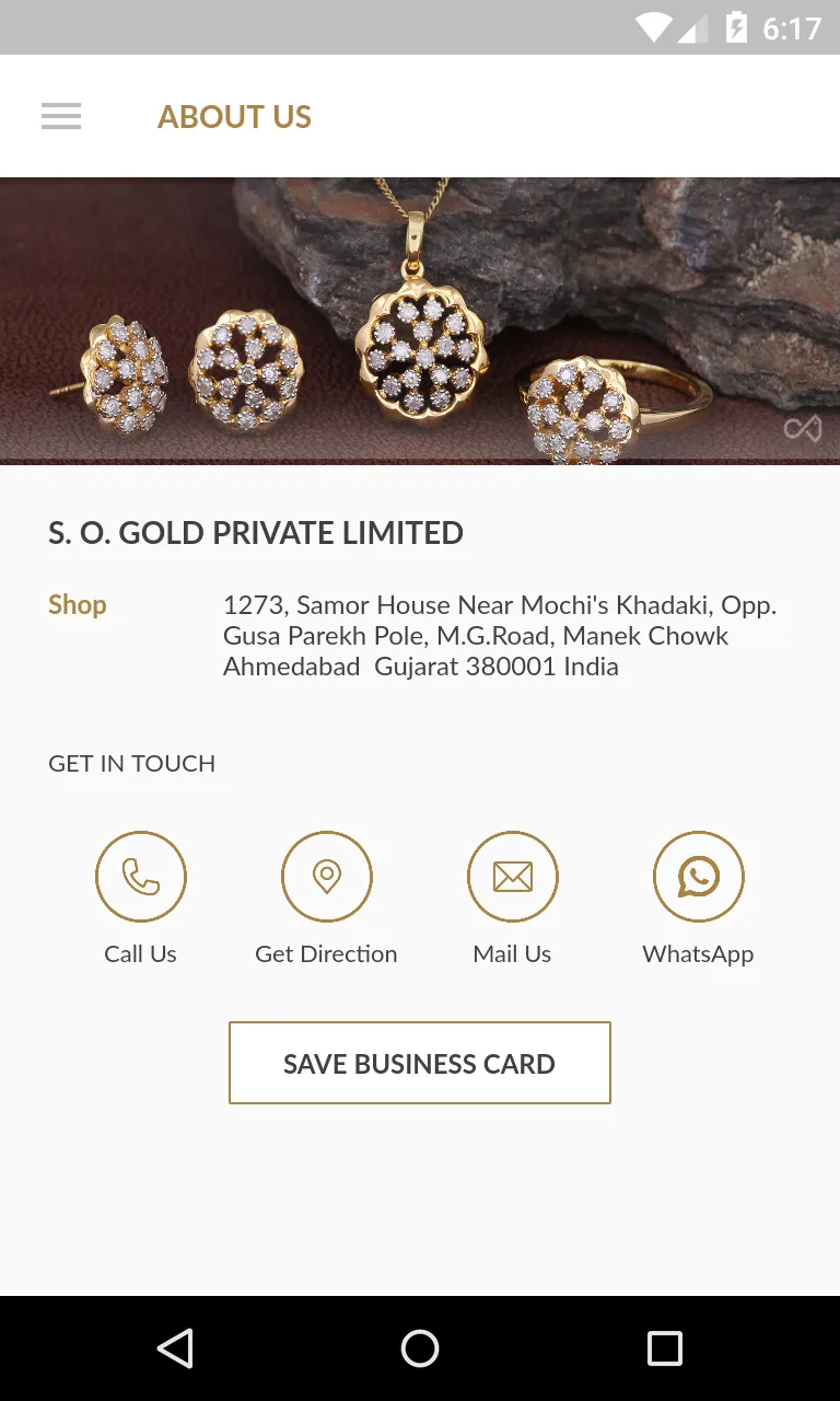 S. O. Gold Pvt. Ltd. - Gold CZ | Indus Appstore | Screenshot