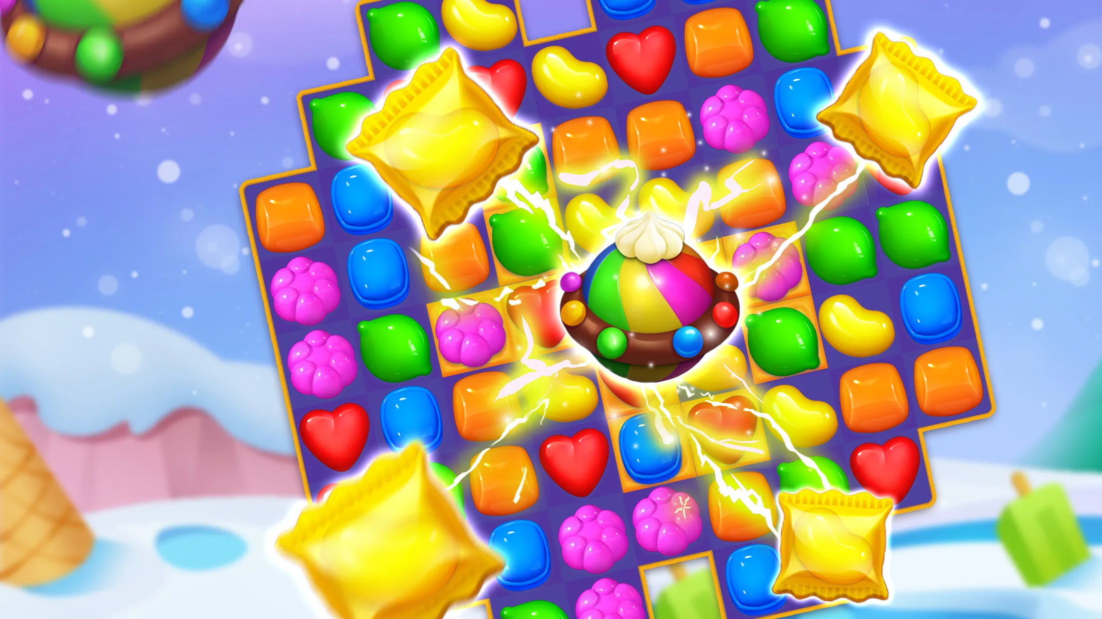 Pet Candy Puzzle-Match 3 games | Indus Appstore | Screenshot