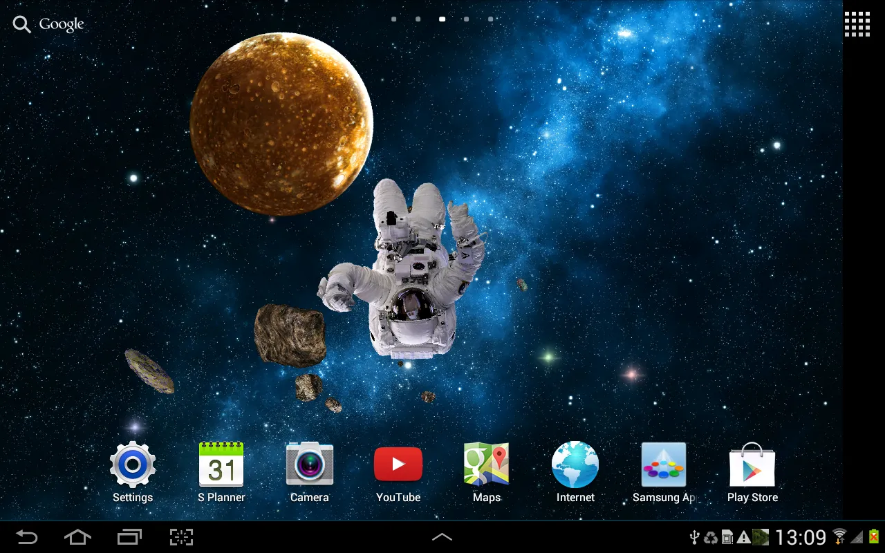 Space Live Wallpaper | Indus Appstore | Screenshot