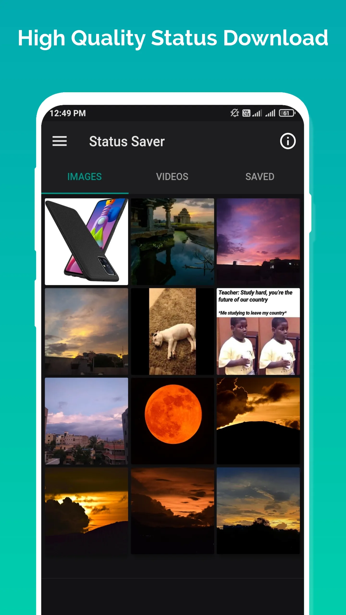 Save Photo & Video Status | Indus Appstore | Screenshot