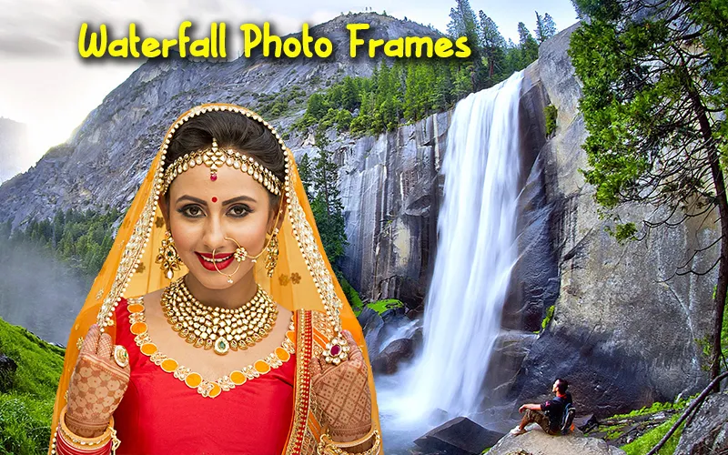 Waterfall Photo Frames | Indus Appstore | Screenshot