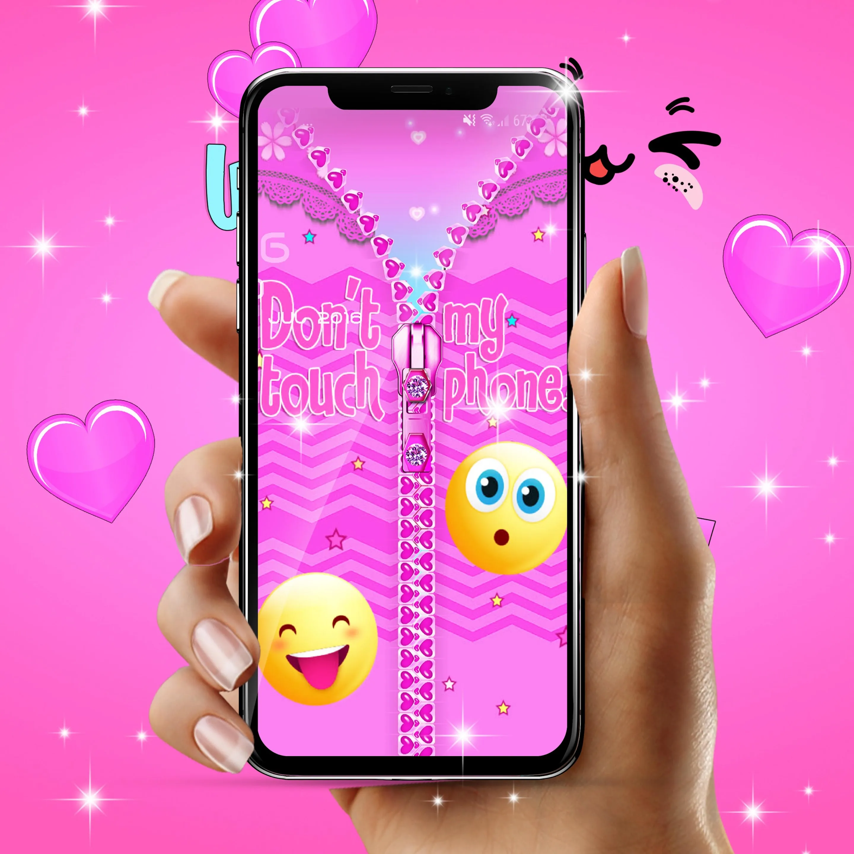 Don't touch my phone locker | Indus Appstore | Screenshot