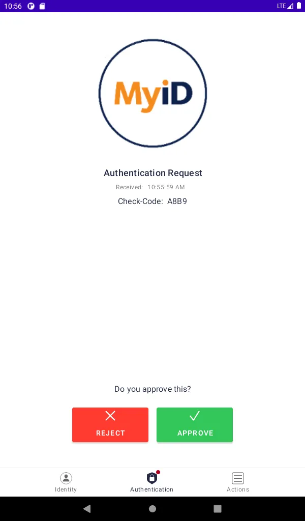 MyID CMS Authenticator | Indus Appstore | Screenshot