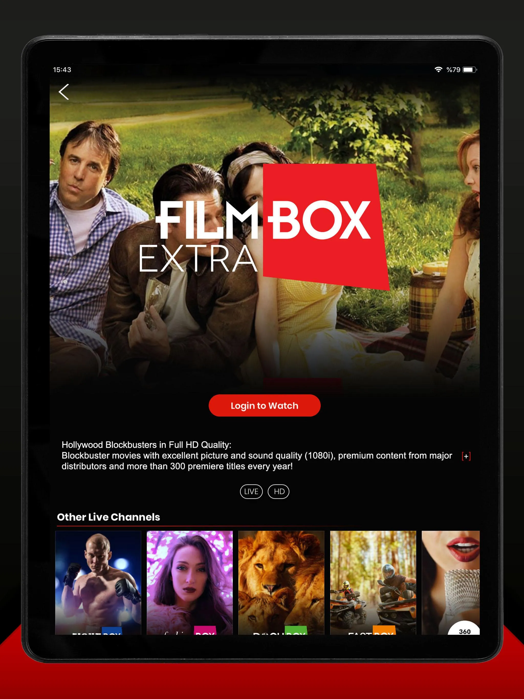 FilmBox+: Home of Good Movies | Indus Appstore | Screenshot