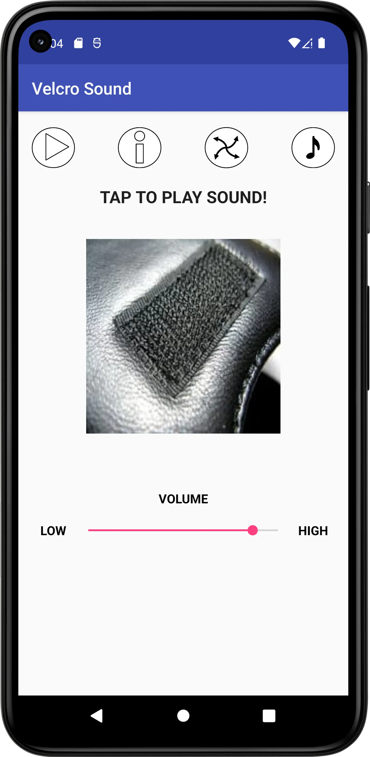 Velcro Sound | Indus Appstore | Screenshot