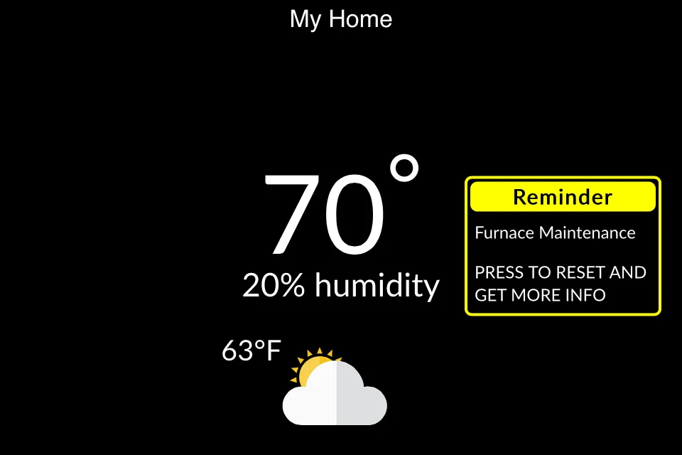 Carrier® Côr™ Thermostat | Indus Appstore | Screenshot