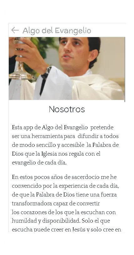 Algo del Evangelio | Indus Appstore | Screenshot