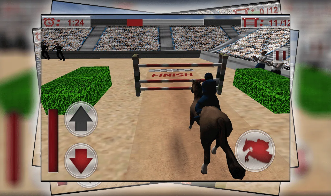 Jumping Horse Racing Simulator | Indus Appstore | Screenshot