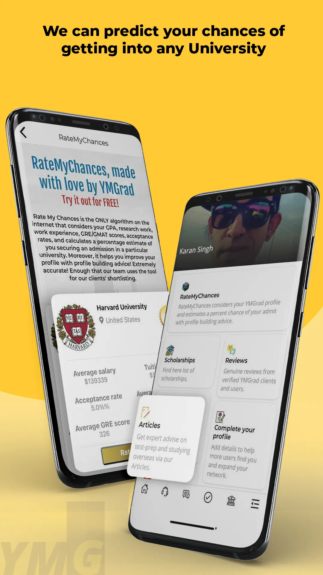 YMGrad - Study Abroad | Indus Appstore | Screenshot