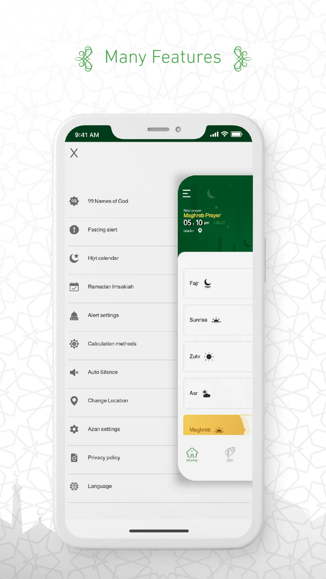 Muezzin | Quran , Prayer times | Indus Appstore | Screenshot