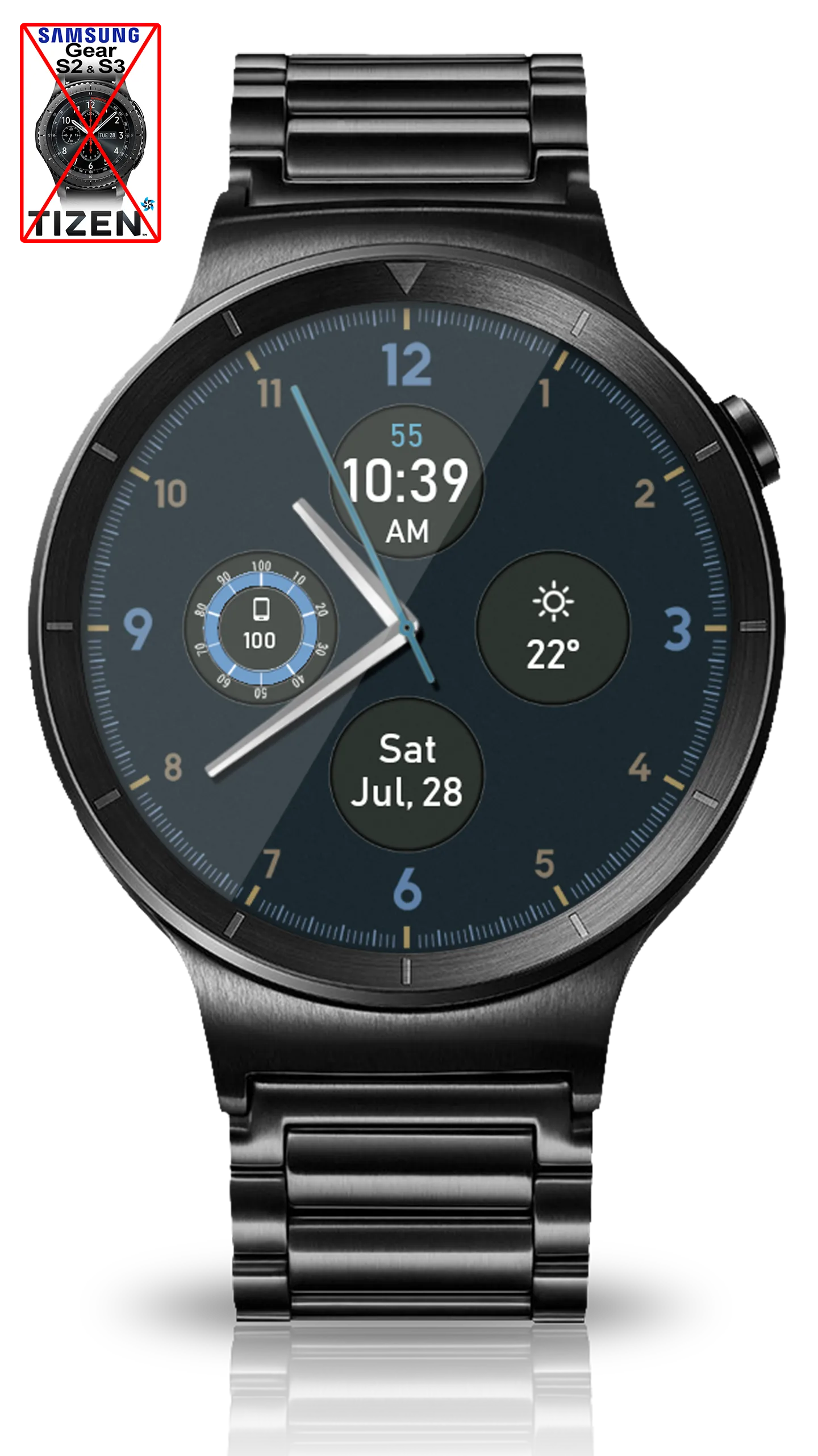 Simply Minimal HD Watch Face | Indus Appstore | Screenshot