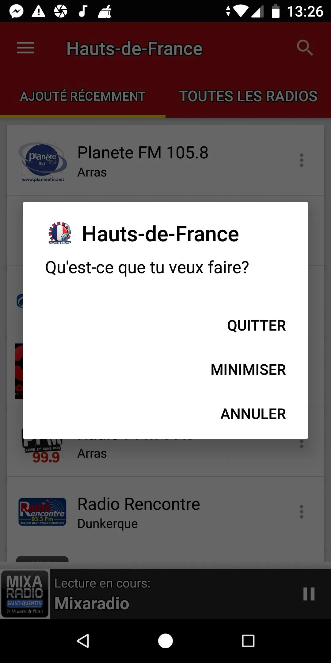 Radios de Hauts-de-France | Indus Appstore | Screenshot