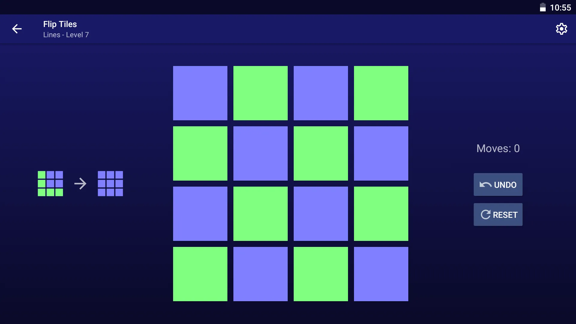 Flip Tiles - puzzle game | Indus Appstore | Screenshot