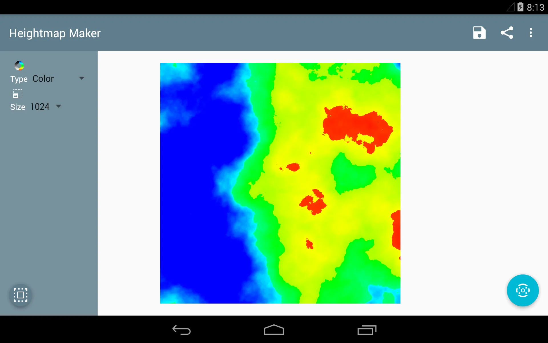 Heightmap Maker | Indus Appstore | Screenshot