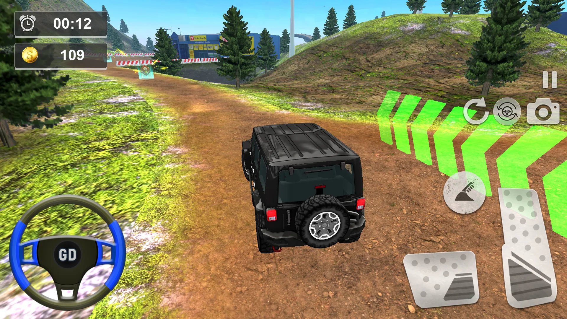 Offroad Jeep Driving - 3D Game | Indus Appstore | Screenshot