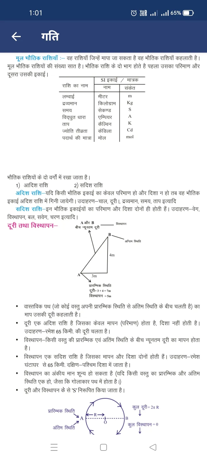 भौतिक विज्ञान(Physics) कक्षा-9 | Indus Appstore | Screenshot
