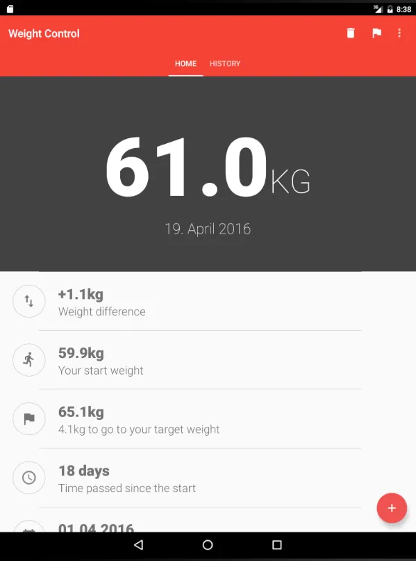 Weight Loss Tracker | Indus Appstore | Screenshot