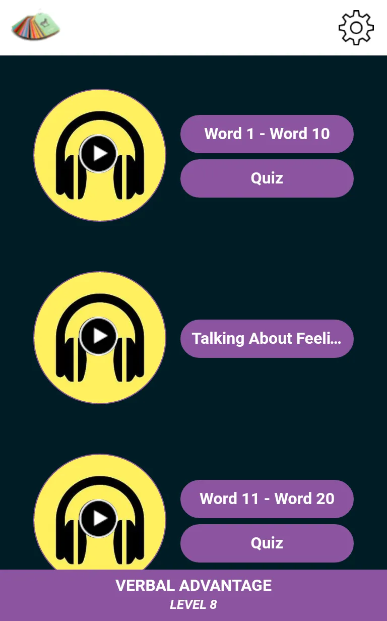 Verbal Advantage - Level 8 | Indus Appstore | Screenshot