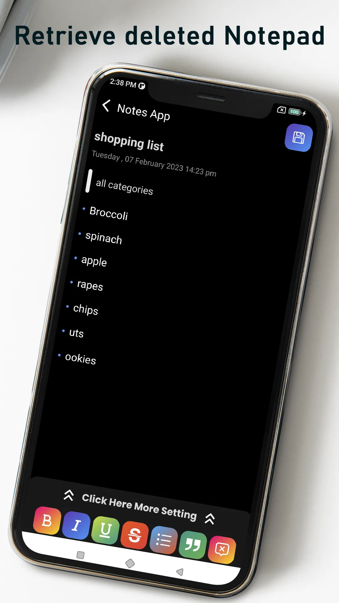Easy pro notepad++ for android | Indus Appstore | Screenshot
