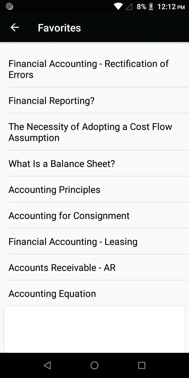 Financial Accounting | Indus Appstore | Screenshot