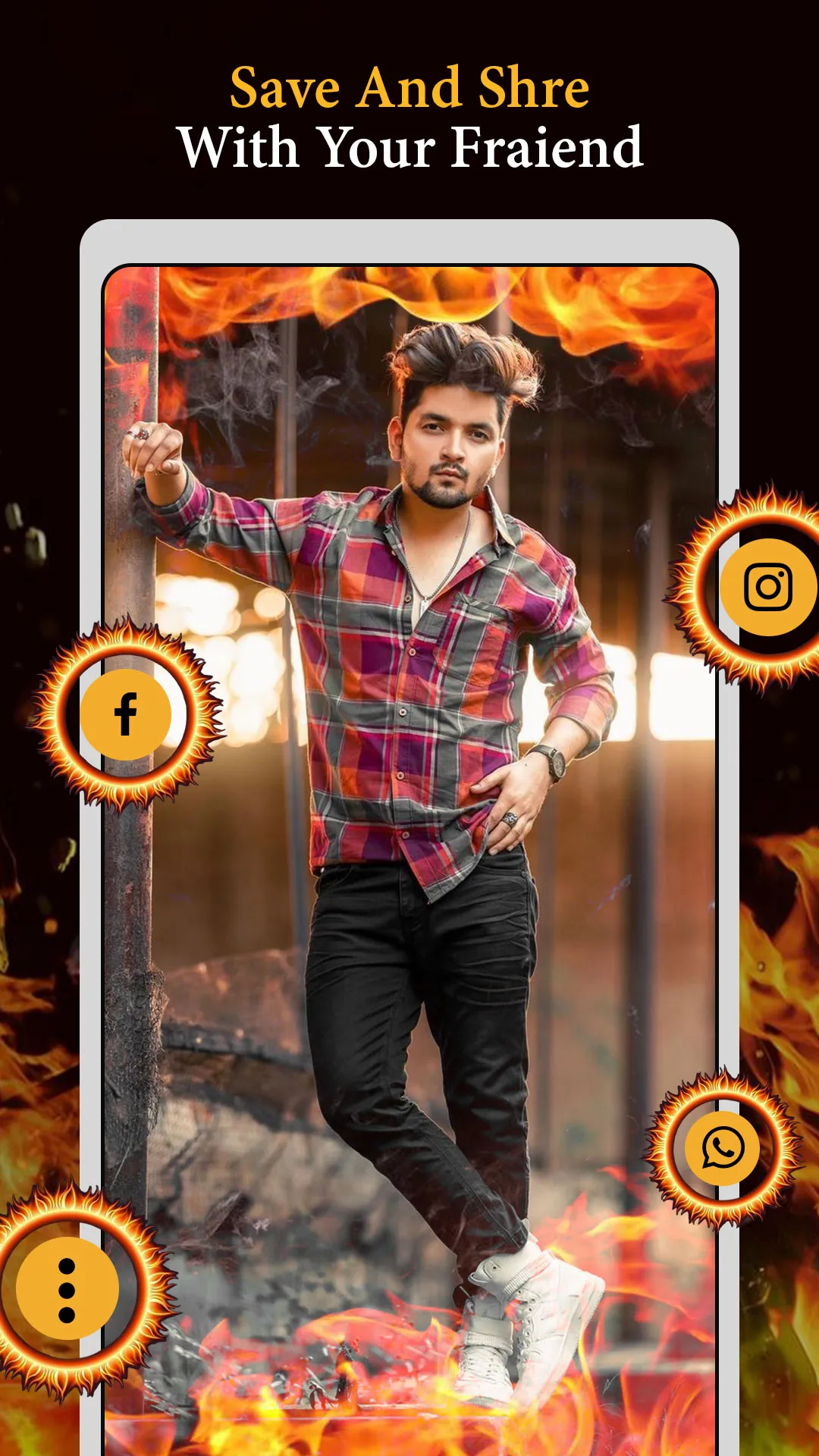 Fire Effect video editor | Indus Appstore | Screenshot