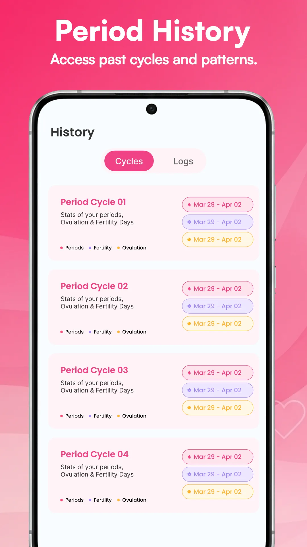 Period Tracker & Ovulation | Indus Appstore | Screenshot