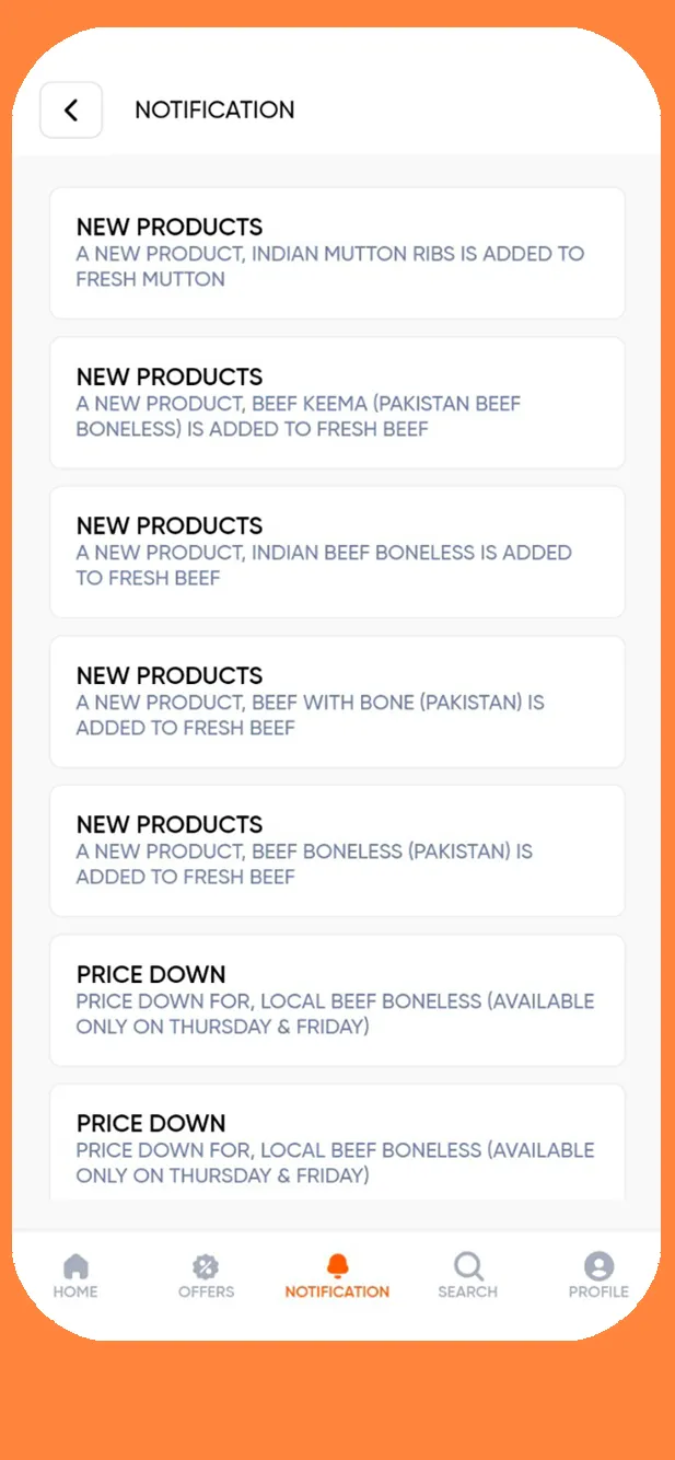 OnlyFresh-Fish, Poultry & Meat | Indus Appstore | Screenshot