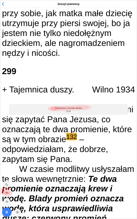 Dzienniczek Faustyny | Indus Appstore | Screenshot