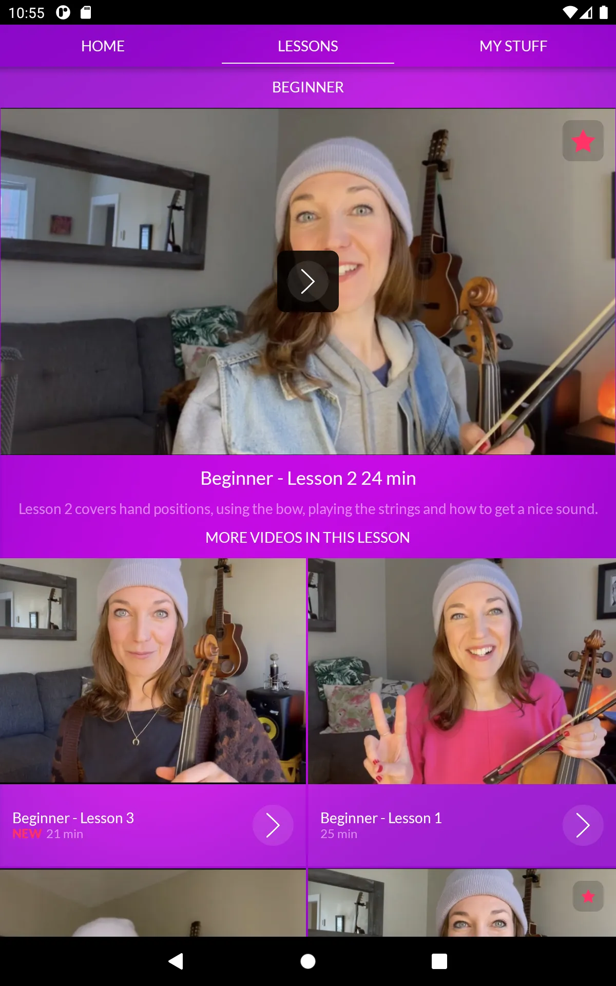 Violin with KINLEY | Indus Appstore | Screenshot