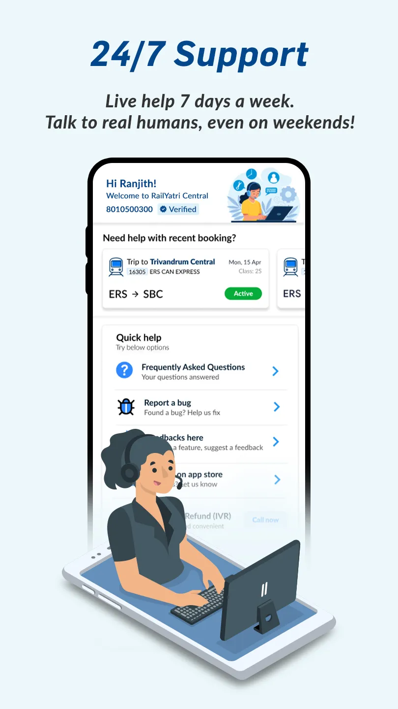 Train App: Easy Ticket Booking | Indus Appstore | Screenshot