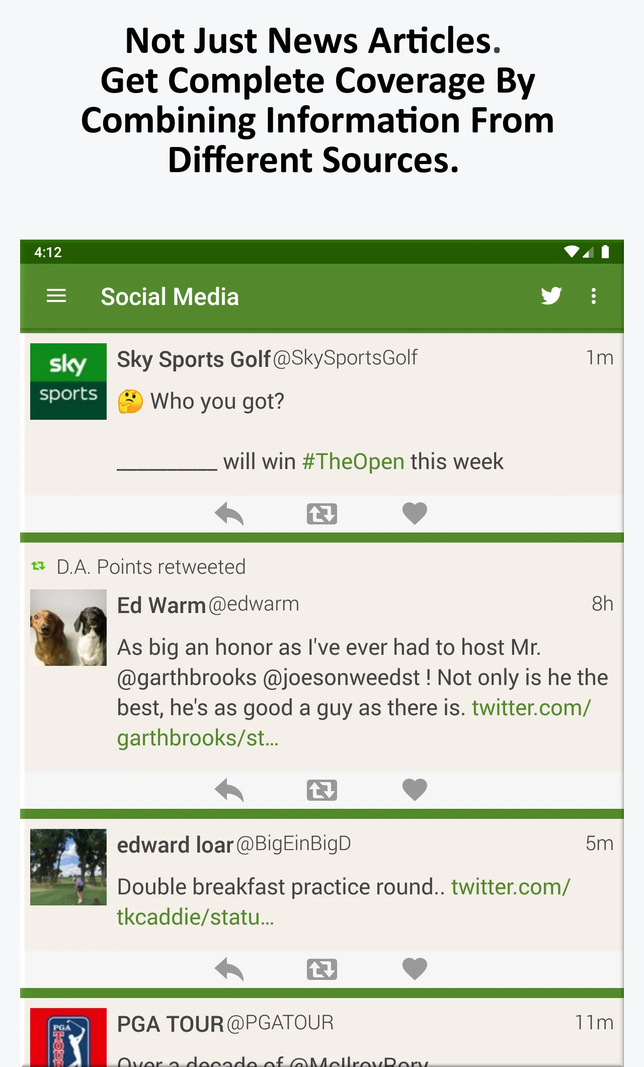 Golf News | Indus Appstore | Screenshot