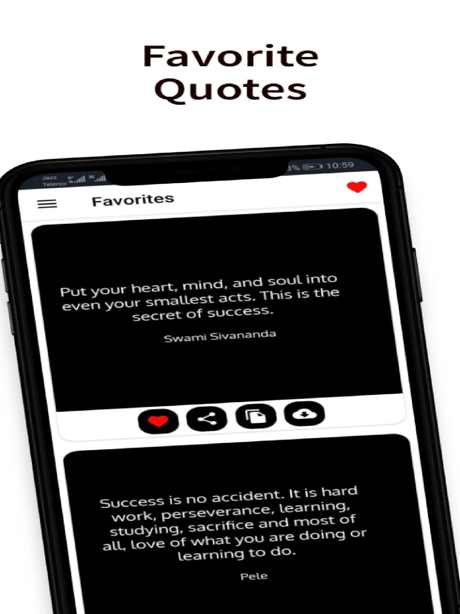 Daily Motivational Quotes App | Indus Appstore | Screenshot