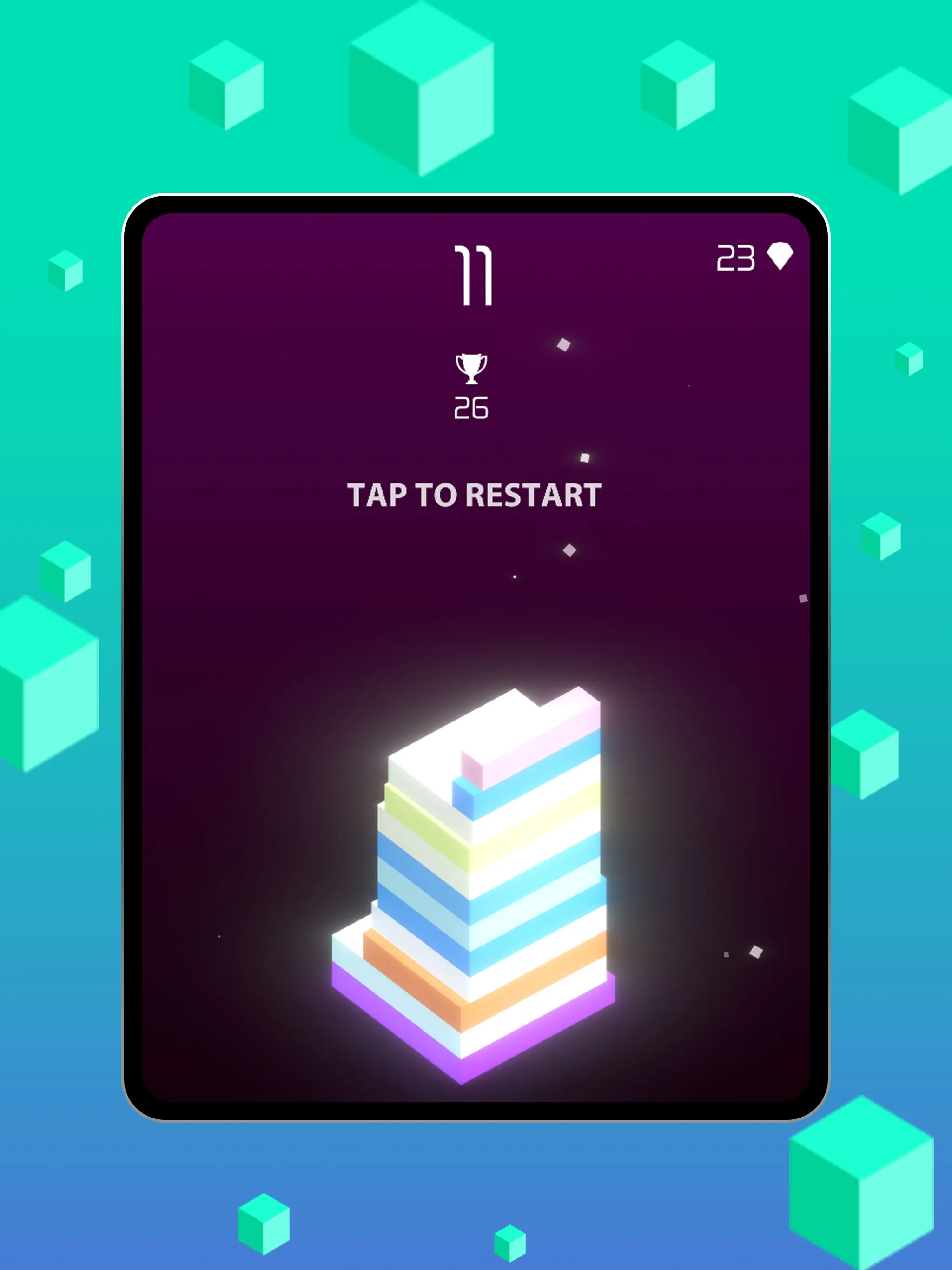 Upblock - Stack the Blocks | Indus Appstore | Screenshot