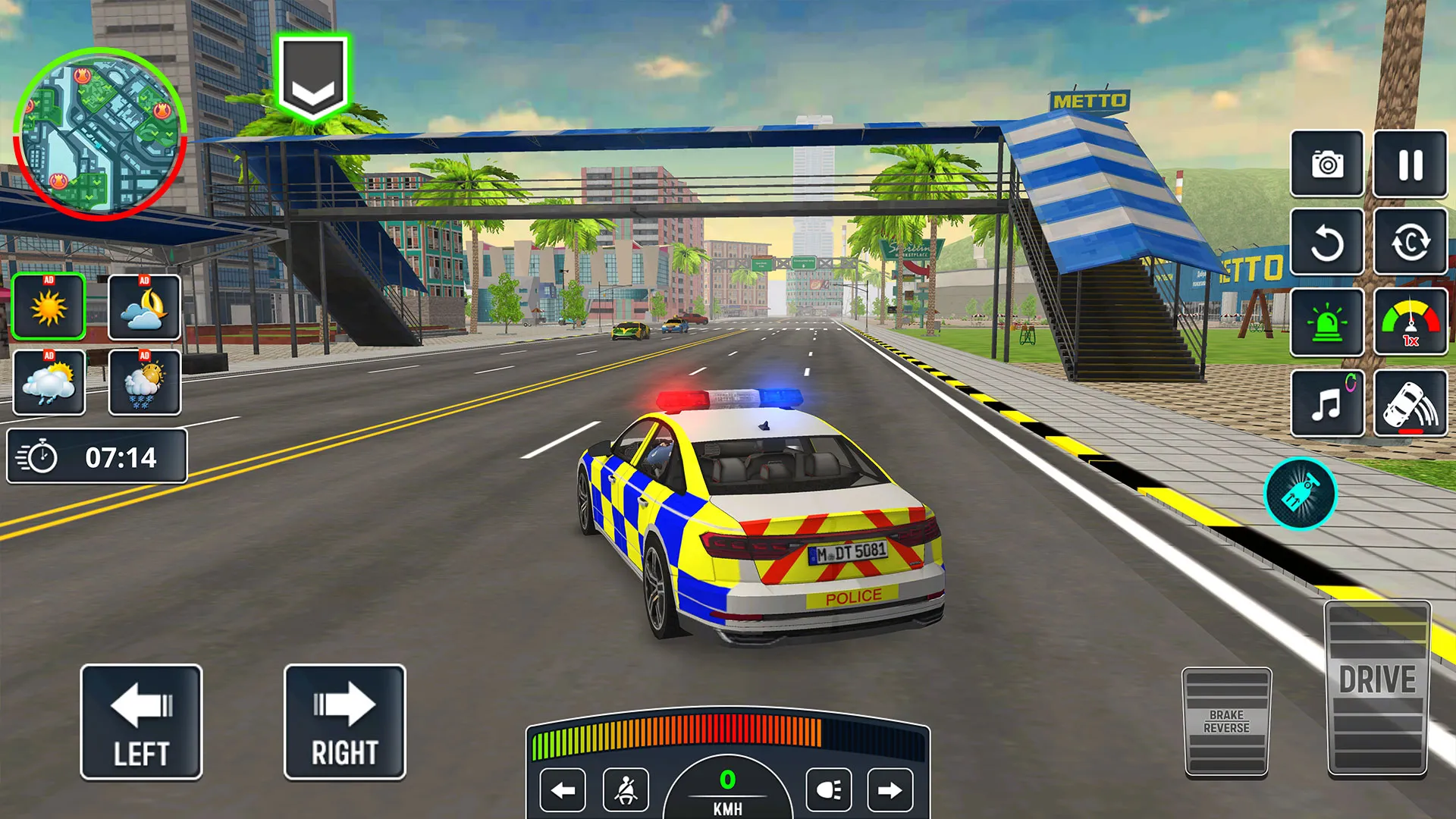 Cop Car Chase 3D : Police Game | Indus Appstore | Screenshot