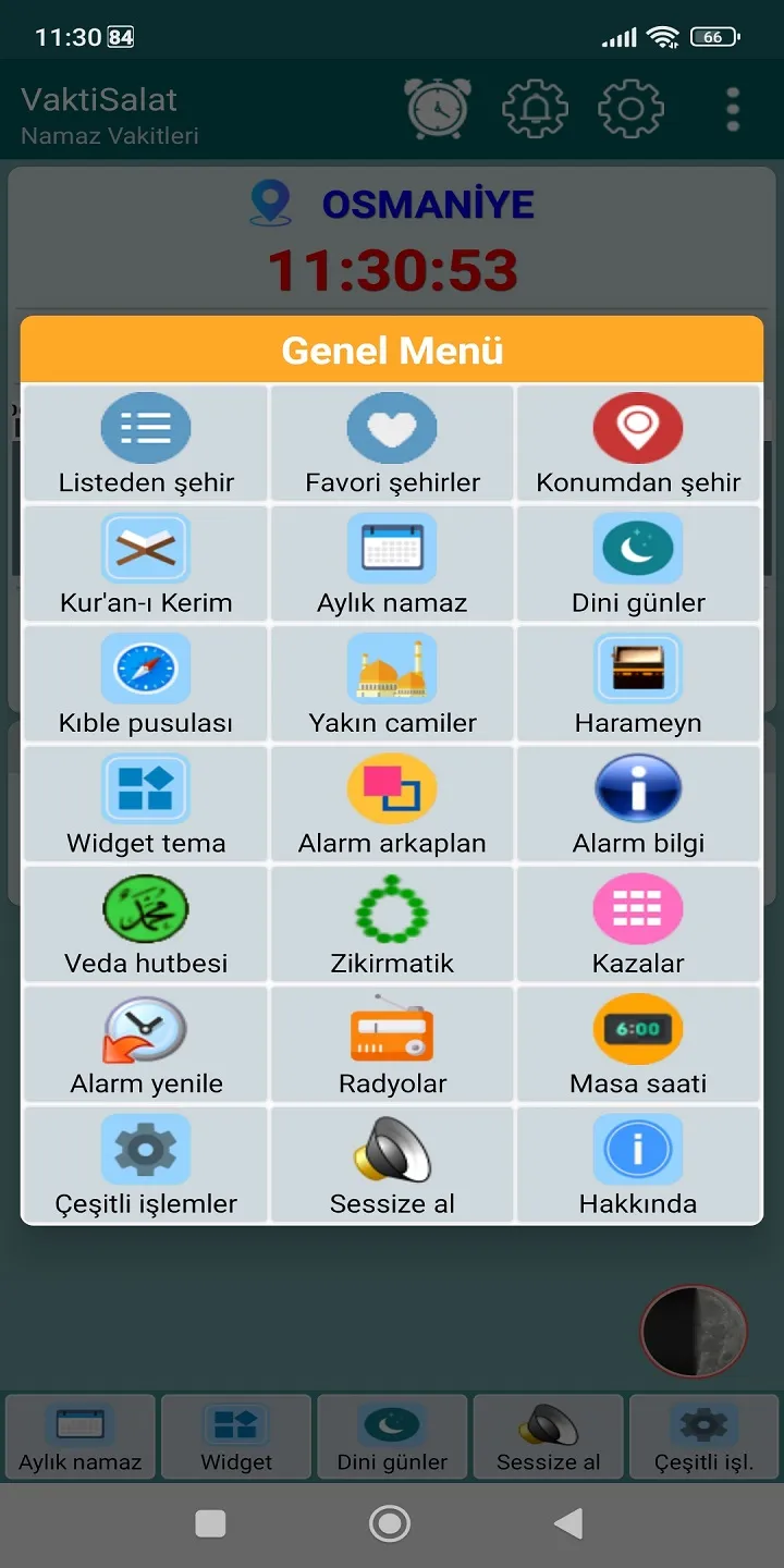 Namaz Vakitleri, Ezan Vakti | Indus Appstore | Screenshot