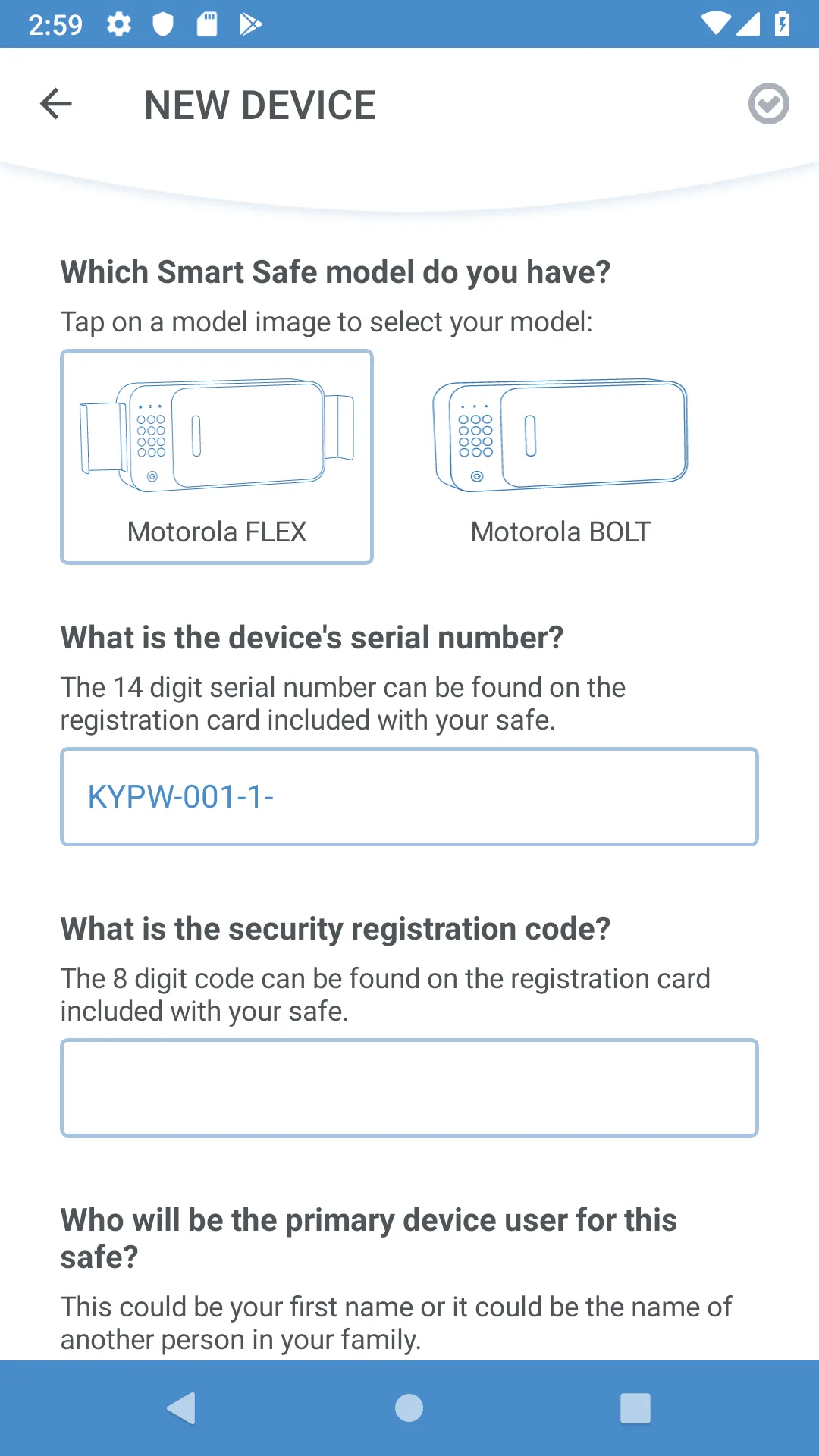 Motorola Smart Safe | Indus Appstore | Screenshot